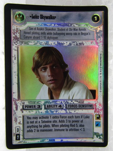 Star wars 1999 ccg - ccg, decipher