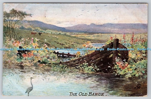 R747404 the old barge - old,