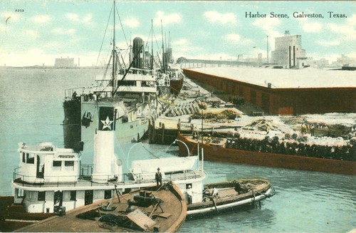 Galveston the harbor barge - galveston,,