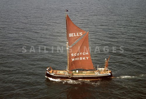 Sprit sail barge - sprit,