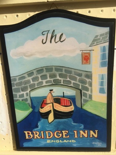 Mini pub sign inches - pub,