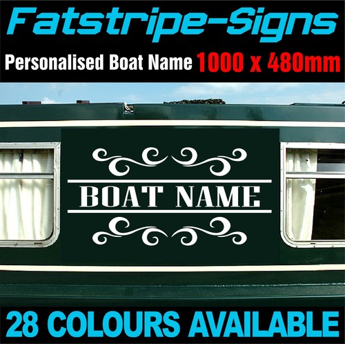 Personalised narrow boat - narrow,