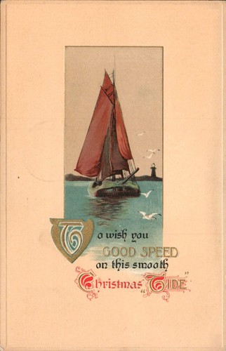 Vtg 1914 christmas - vtg,