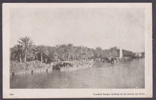 Ww1 postcard iraq loaded - postcard,