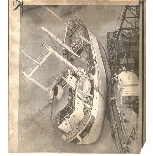 German freighter ship - german,