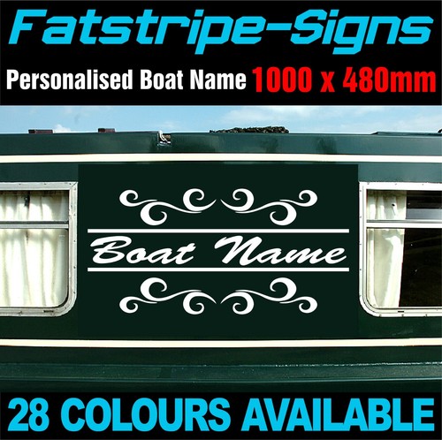 Personalised narrow boat - narrow,