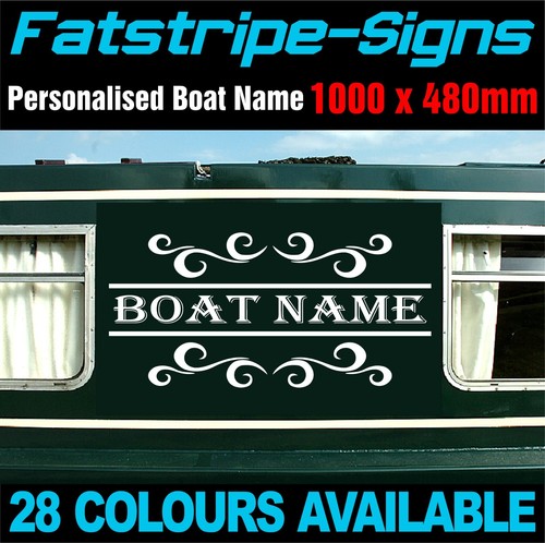 Personalised narrow boat barge - narrow,