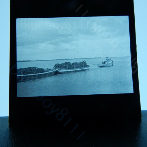 Steam tug boat - steam, pulling