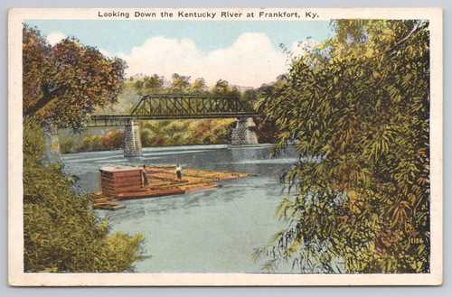 Postcard frankfort kentucky - frankfort, kentucky-
