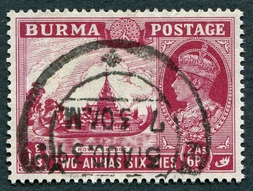 Burma 1938 2a6p - 2a6p, sg25