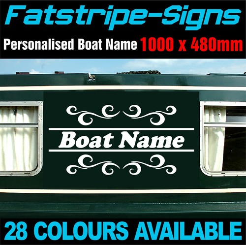 Personalised narrow boat - personalised,