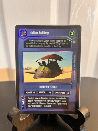 Jabba sail barge - (foil), star