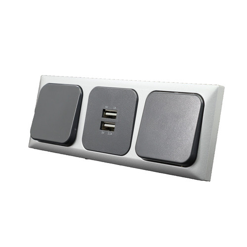 Line 12v usb - c-line, double