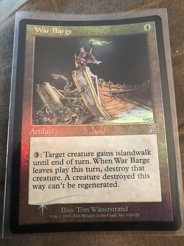 Mtg war barge foil - foil, free