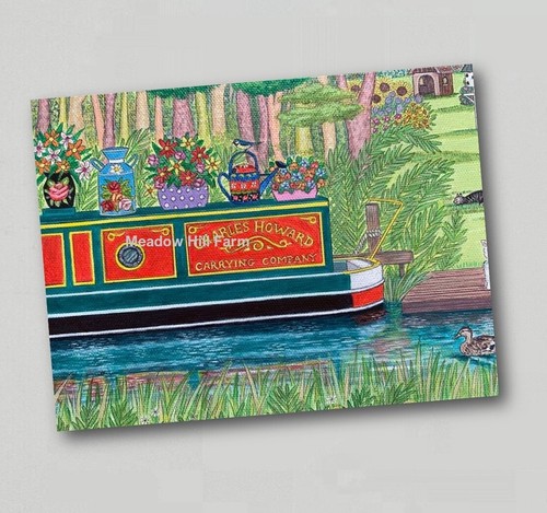 Fridge magnet canal - fridge,