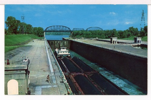 Tug barges government locks - tug, barges,