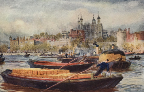 The tower london barges - the,