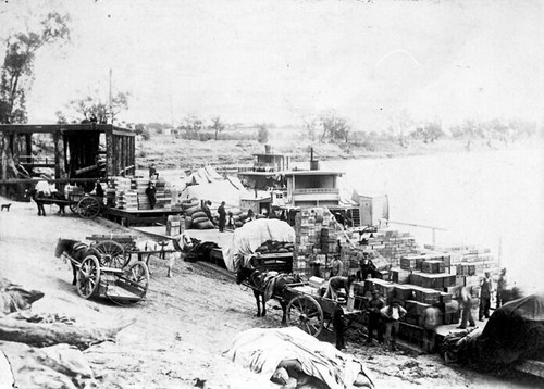 Mildura wharf victoria 1900 - mildura, victoria,