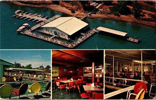 Lewisville fishing barge - lewisville,