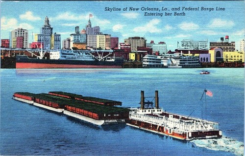 Federal barge line new - barge,