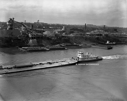 1954 pusher tug boat - 1954,