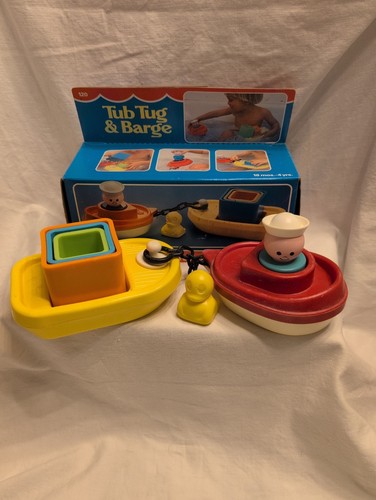 Fisher price tub tug boat - tub,