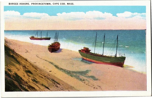 Barges ashore provincetown - ashore,