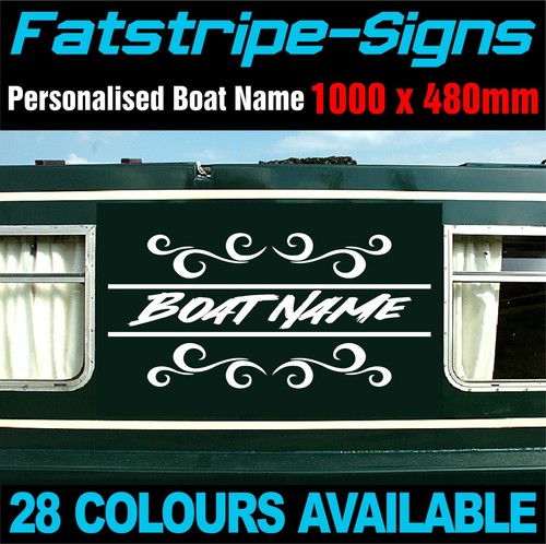 Personalised narrow boat barge - narrow,